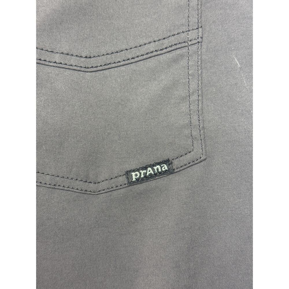 PrAna Men's Standard Fit Gray Brion Pant II Hiking Pants - Size 33x32 (33x31) - Picture 3 of 5
